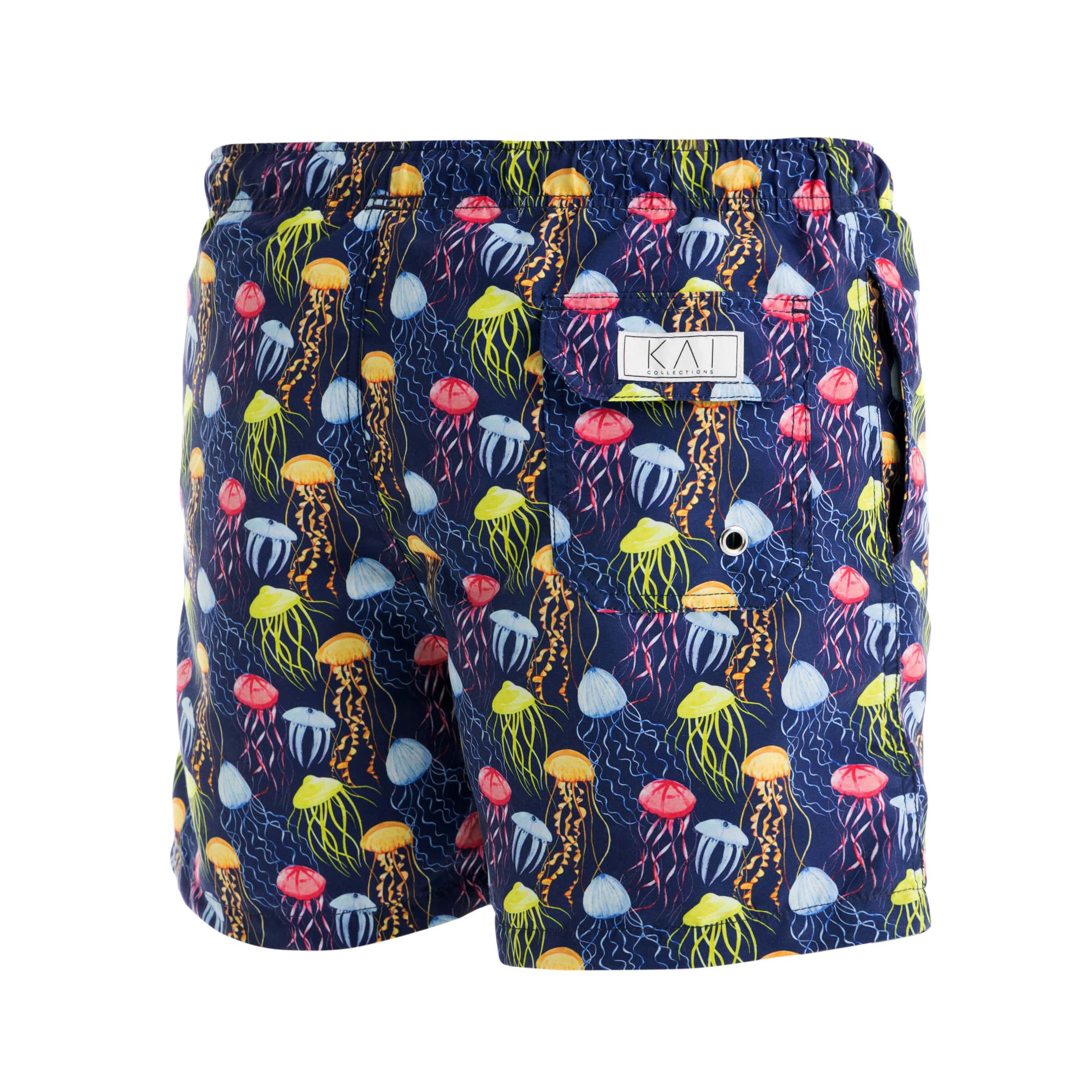 Navy Jellyfish Swim Shorts