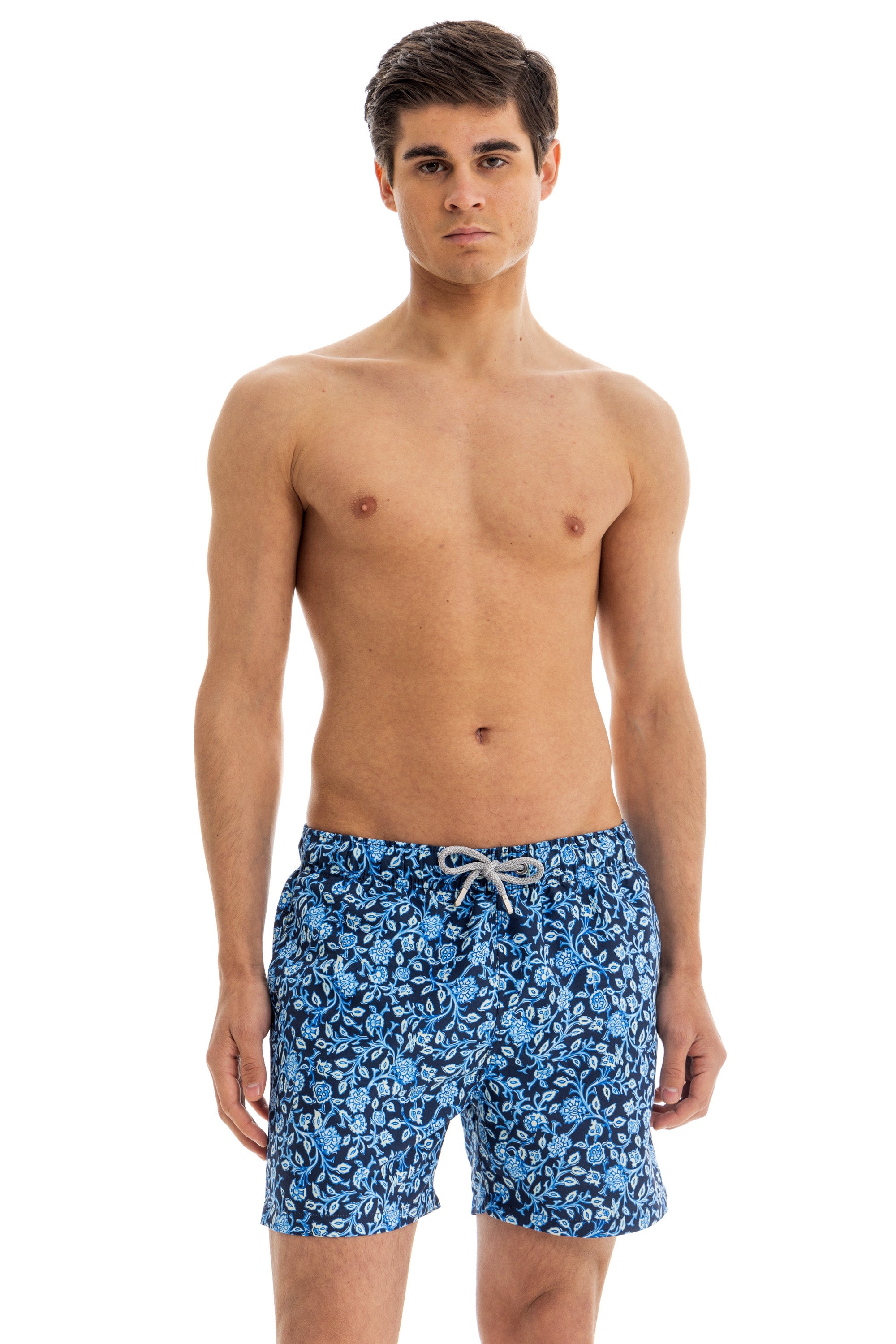 Floral Paisley Swim Shorts