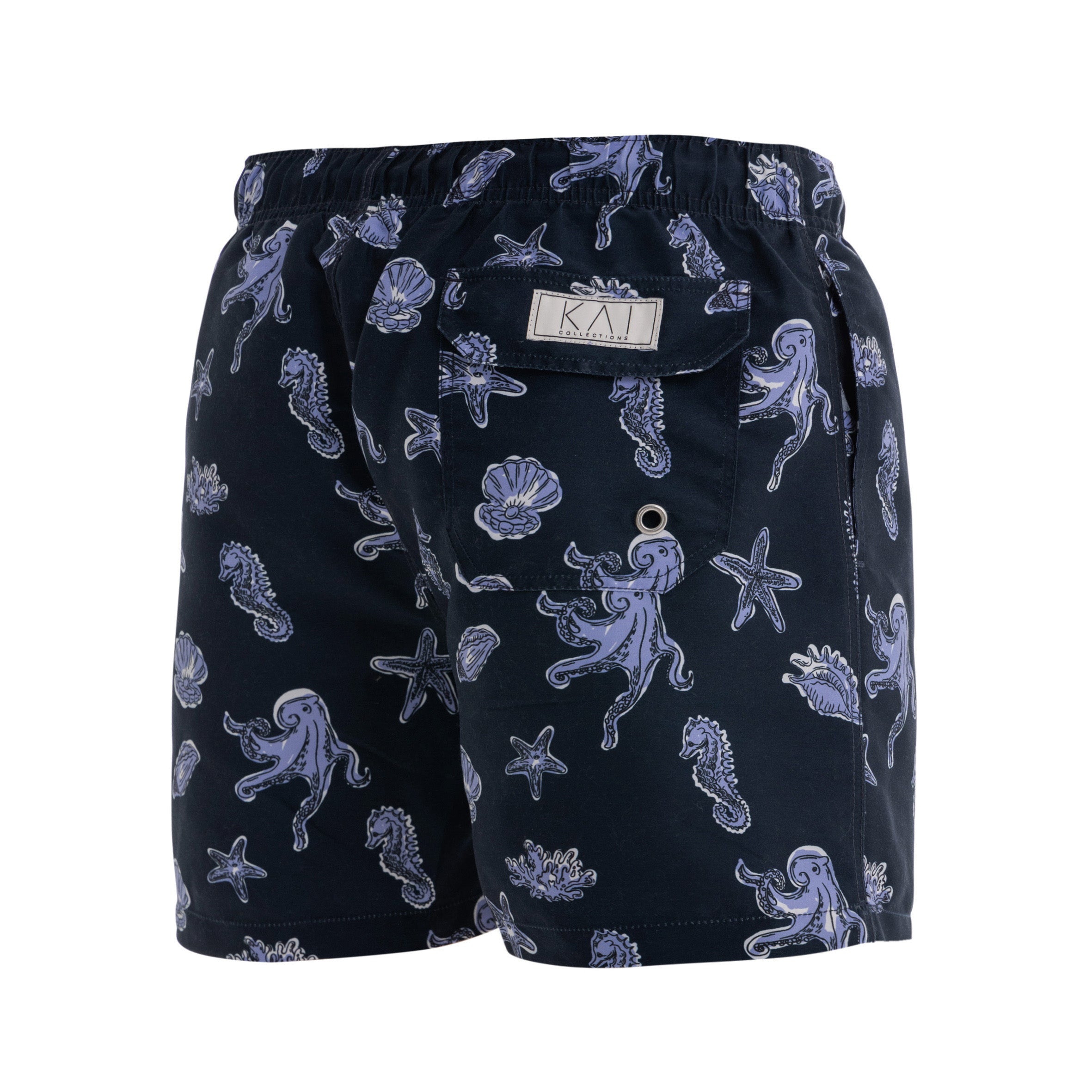 Navy Aquatica Swim Shorts