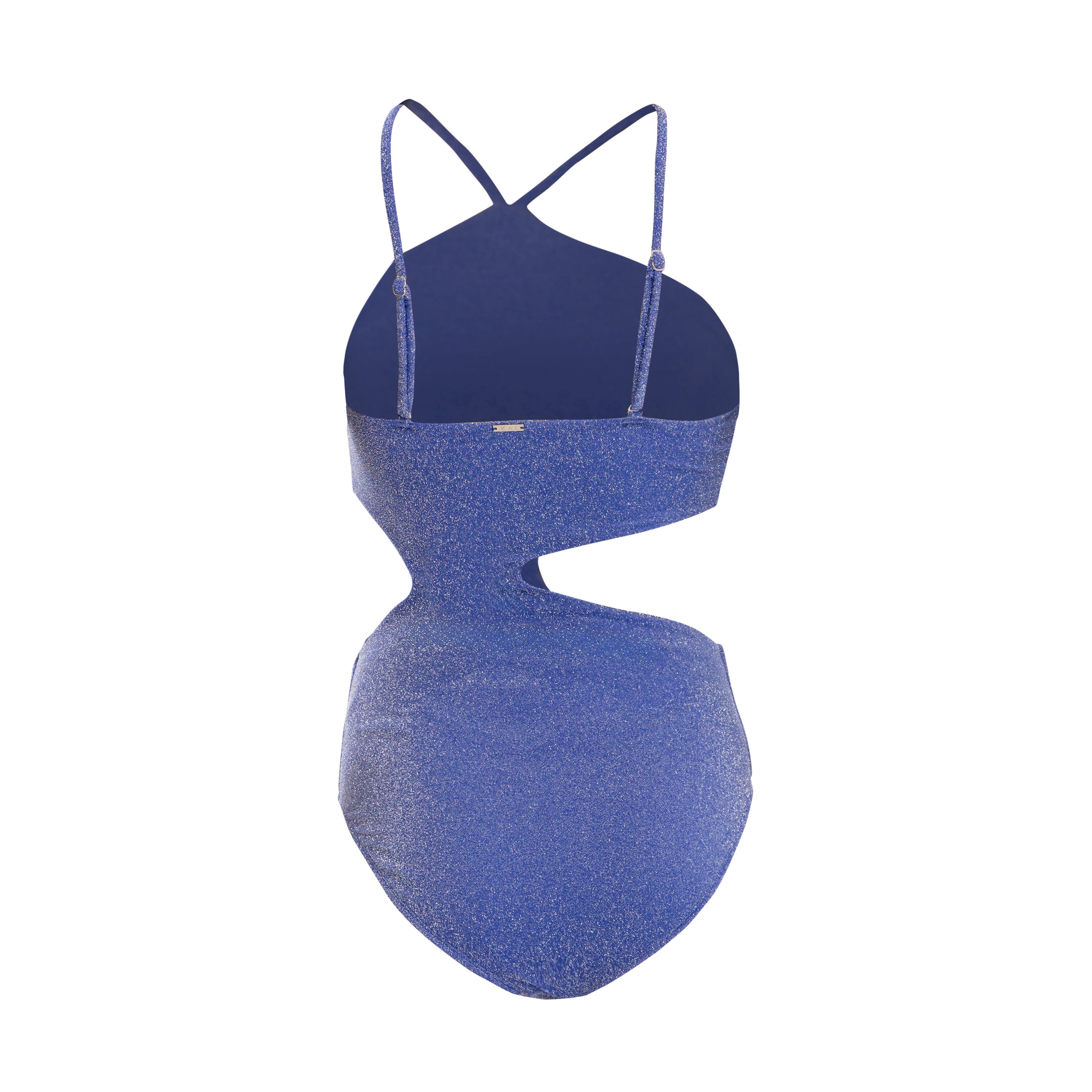 Sapphire Blue Sparkle Selena One Piece