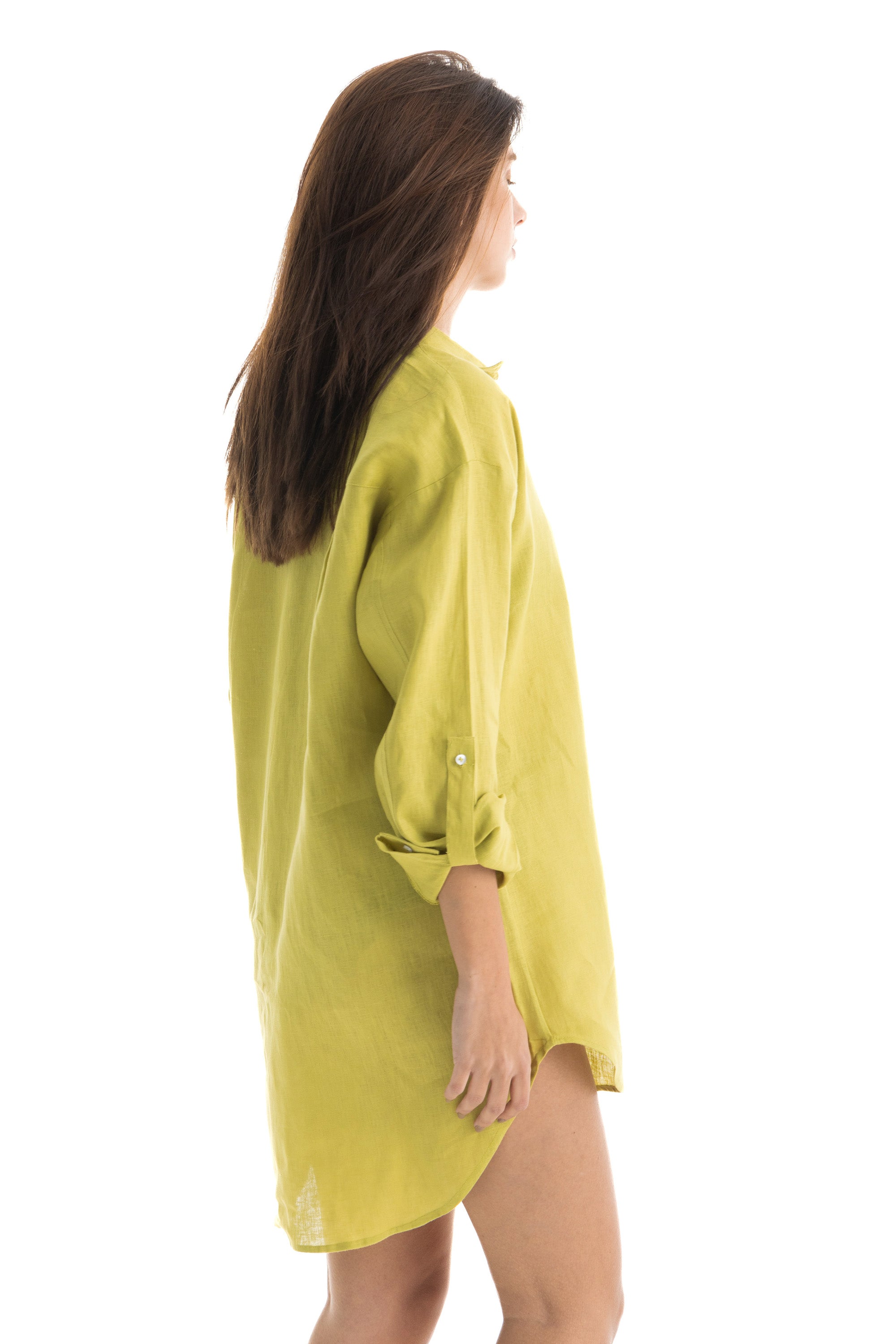 Women's Kiwi Linen Cover Up