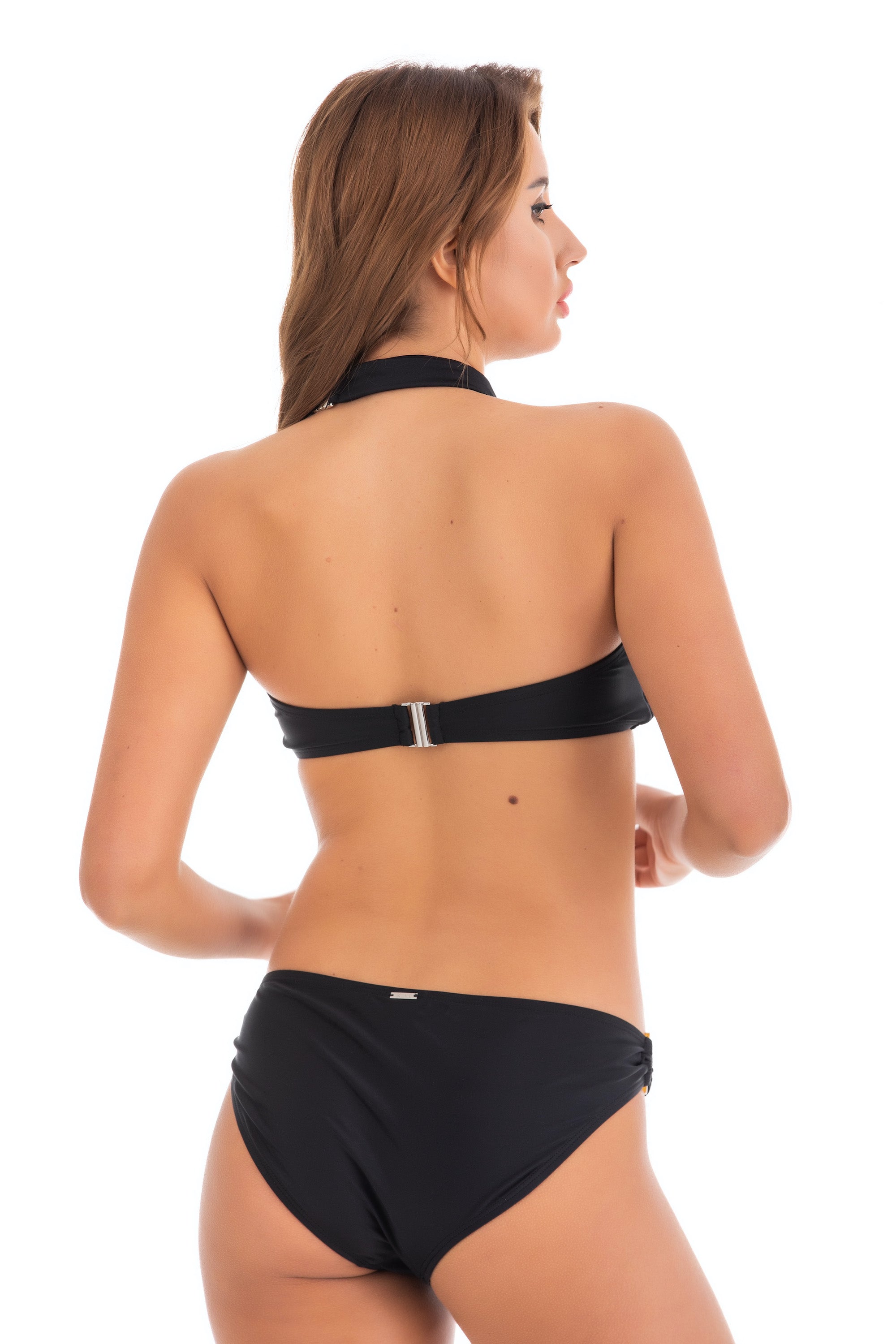 Black Malibu Bikini Top