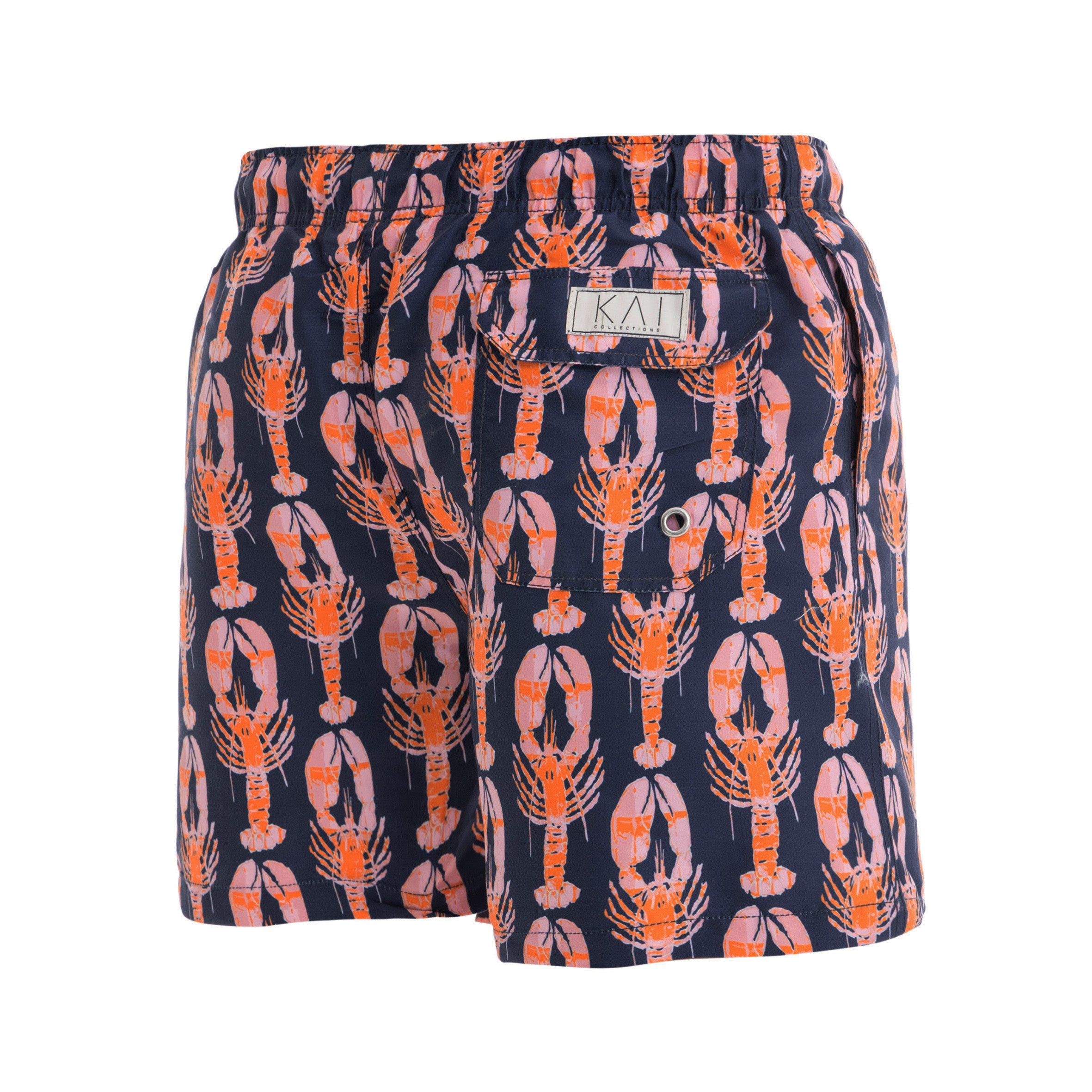 Navy Lobster Swim Shorts