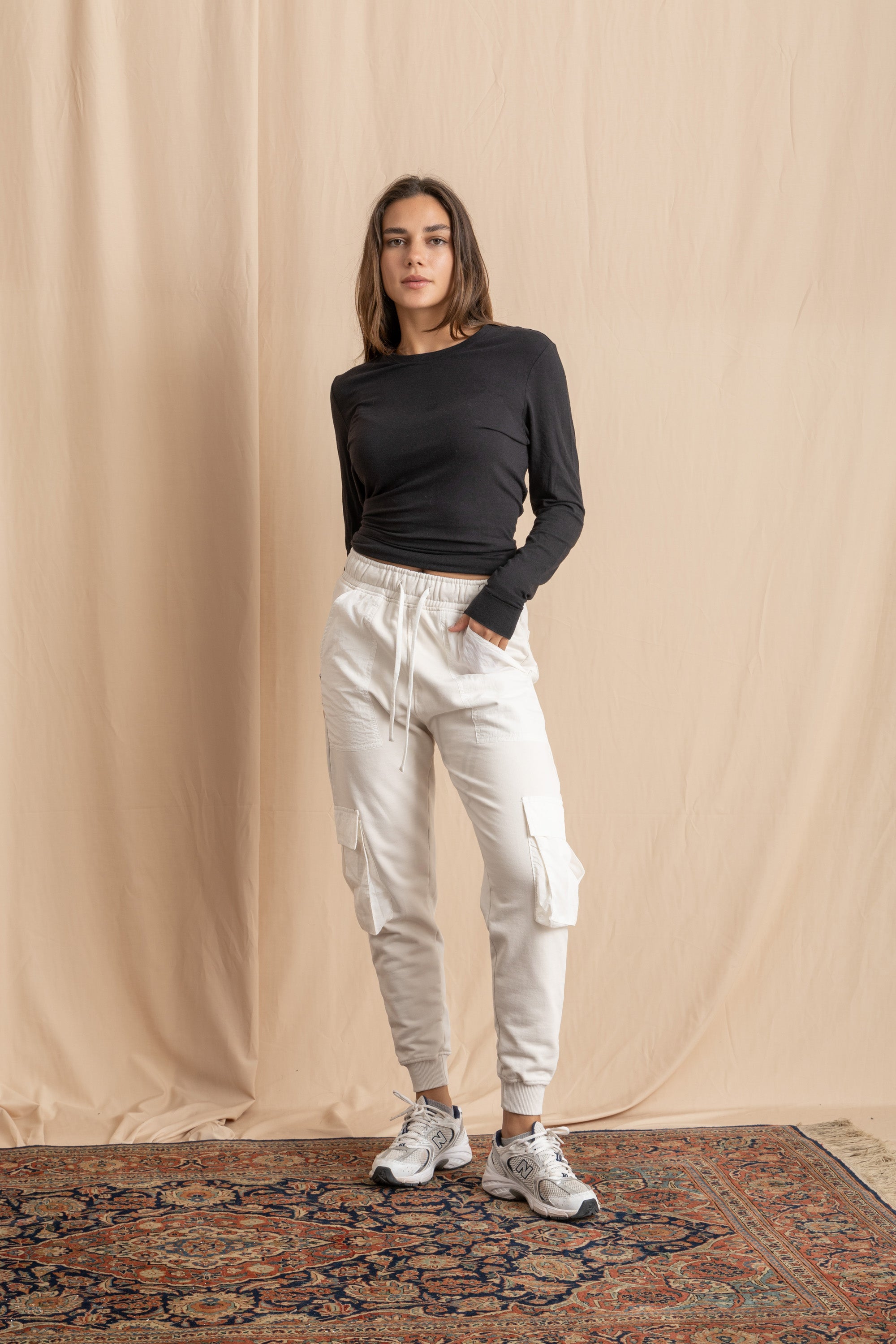 Unisex Off-White Cargo Sweatpants