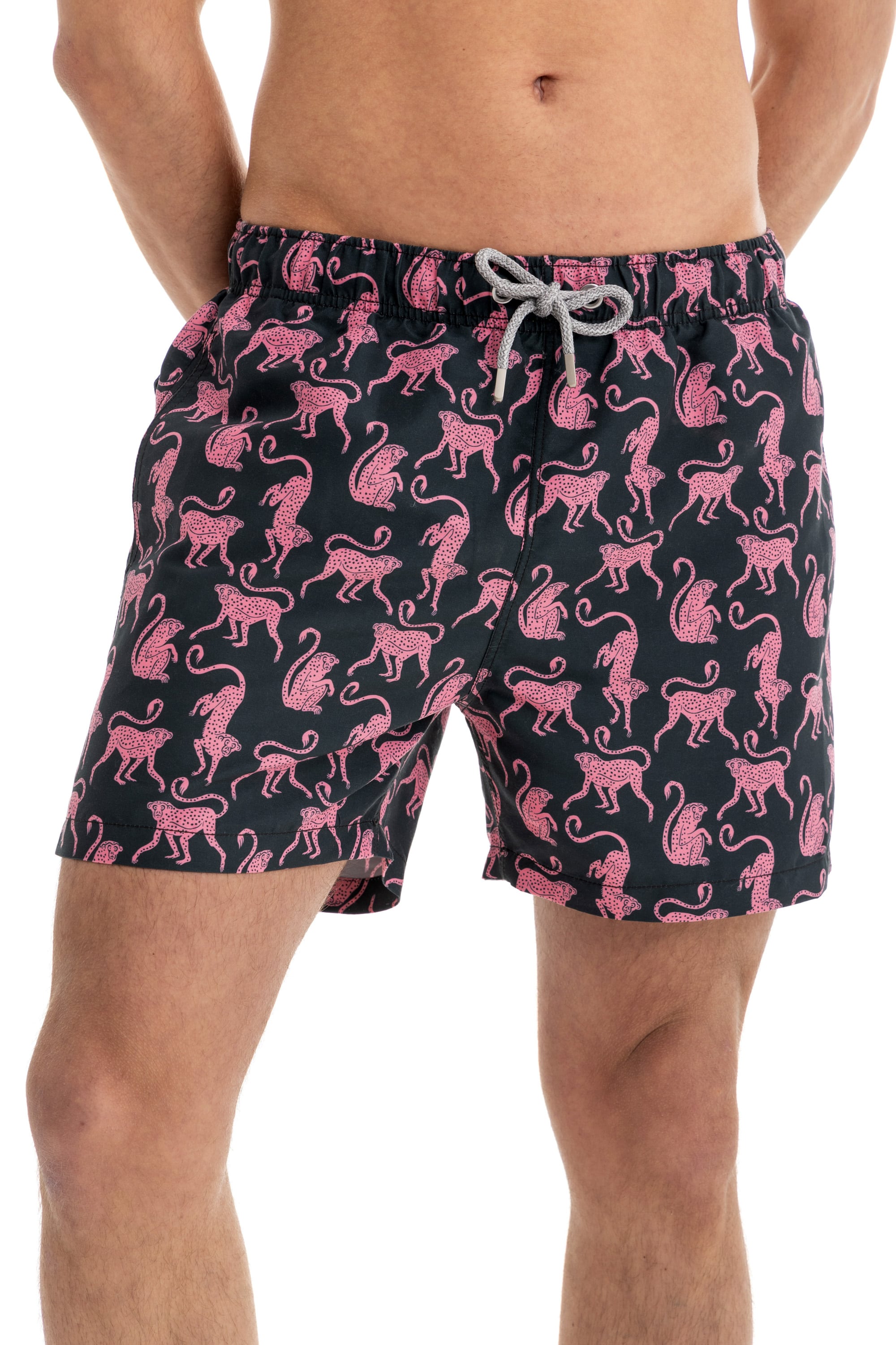 Pink Monkeys Swim Shorts