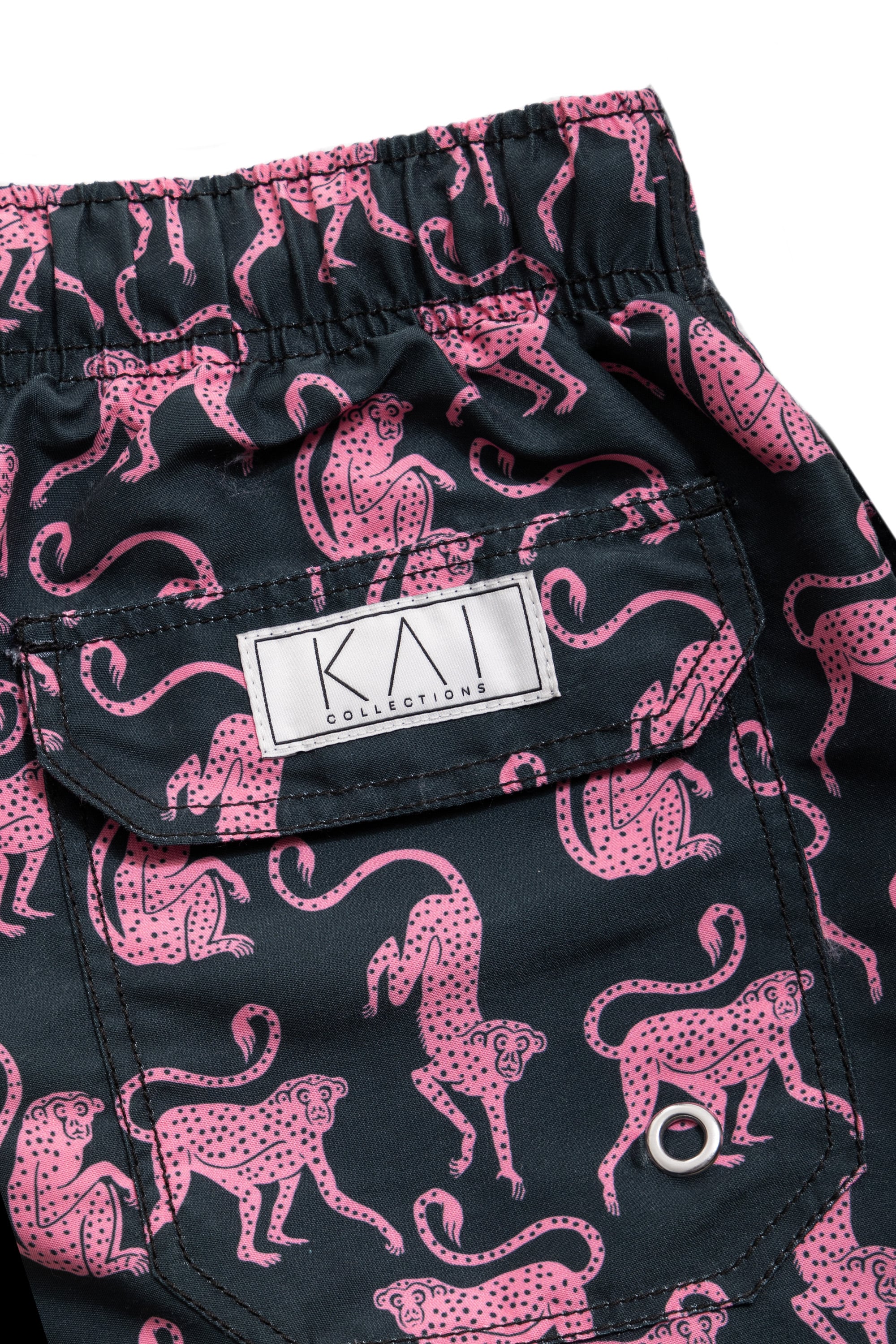 Pink Monkeys Swim Shorts