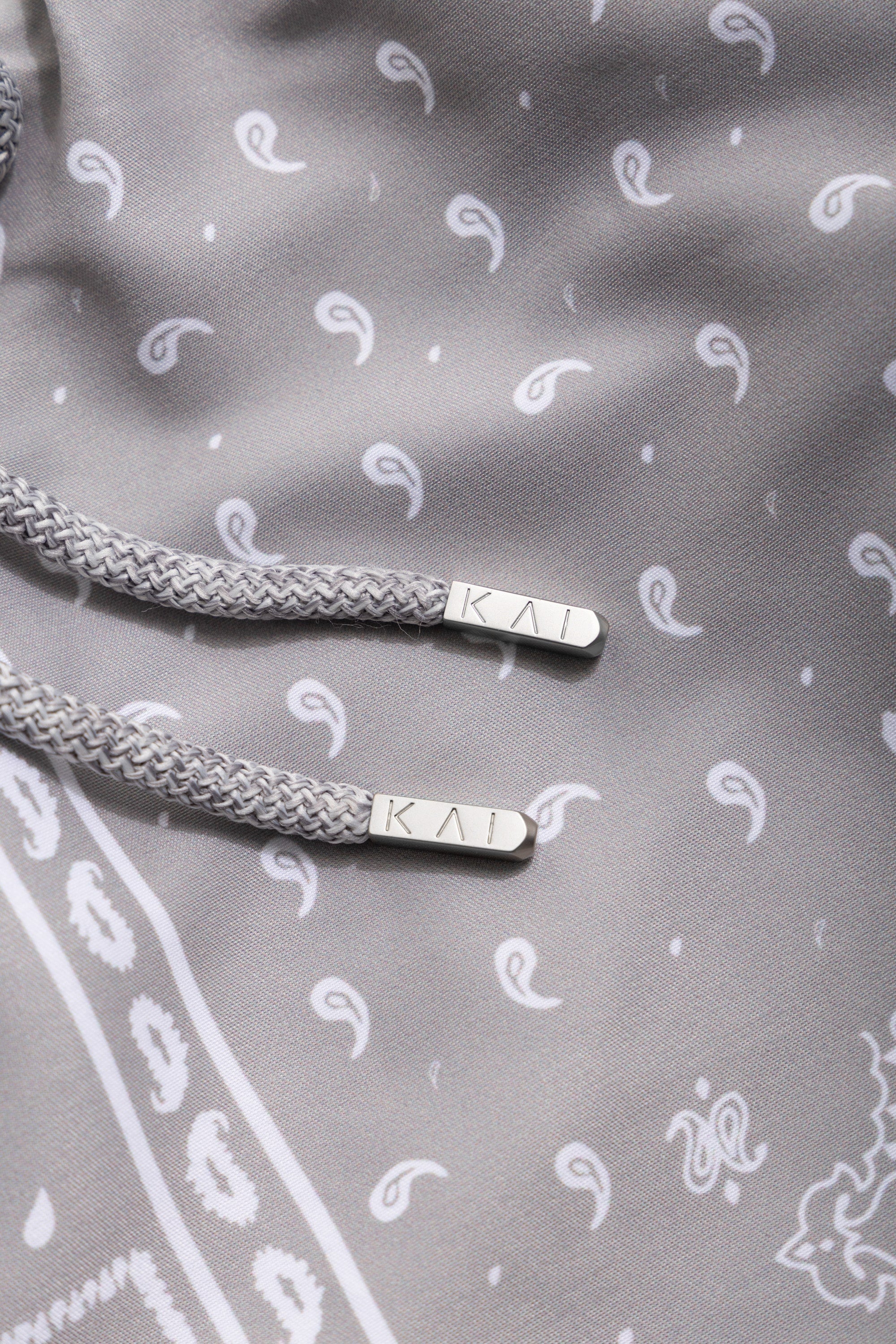 Taupe Bandana Swim Shorts