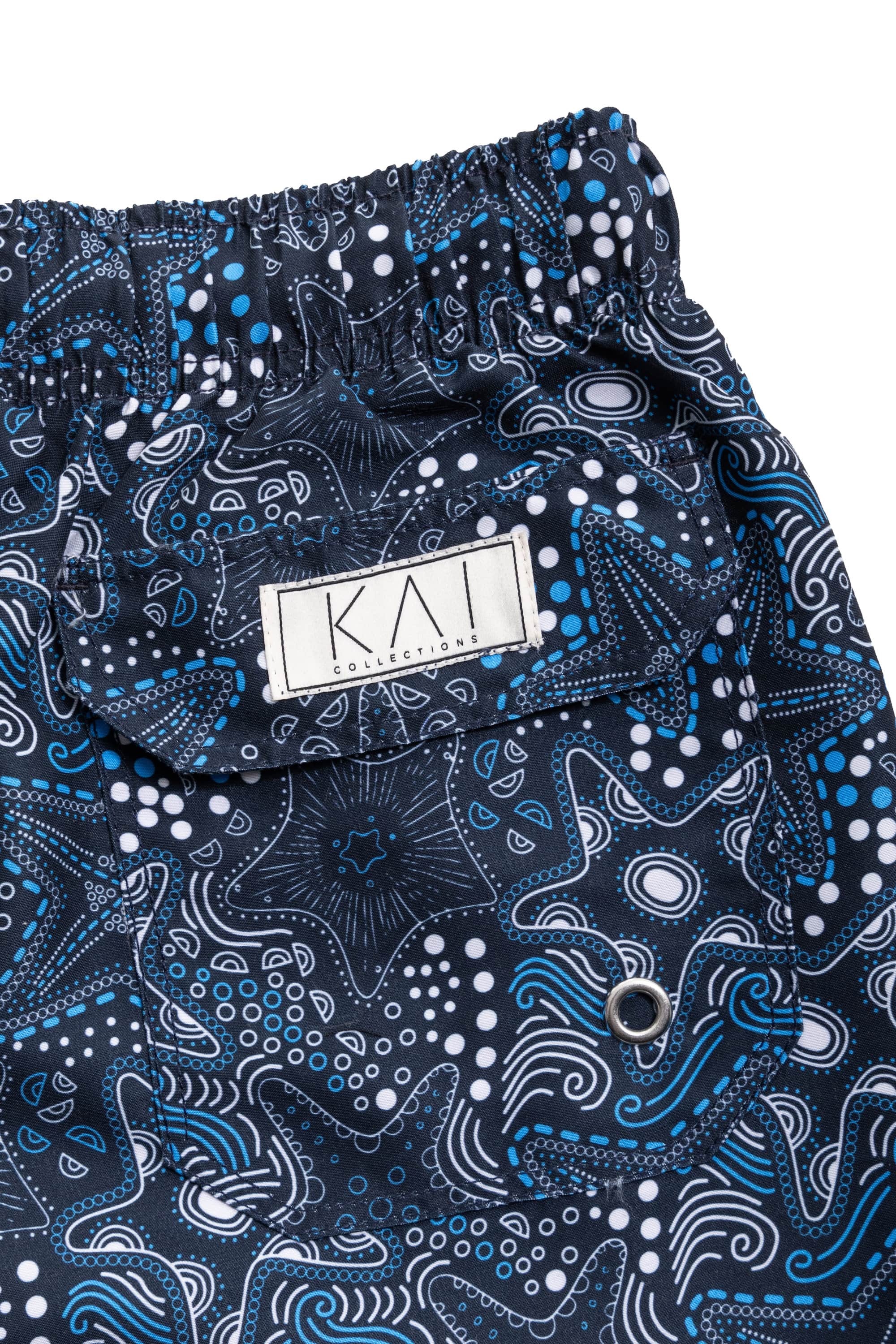 Navy Starfish Swim Shorts