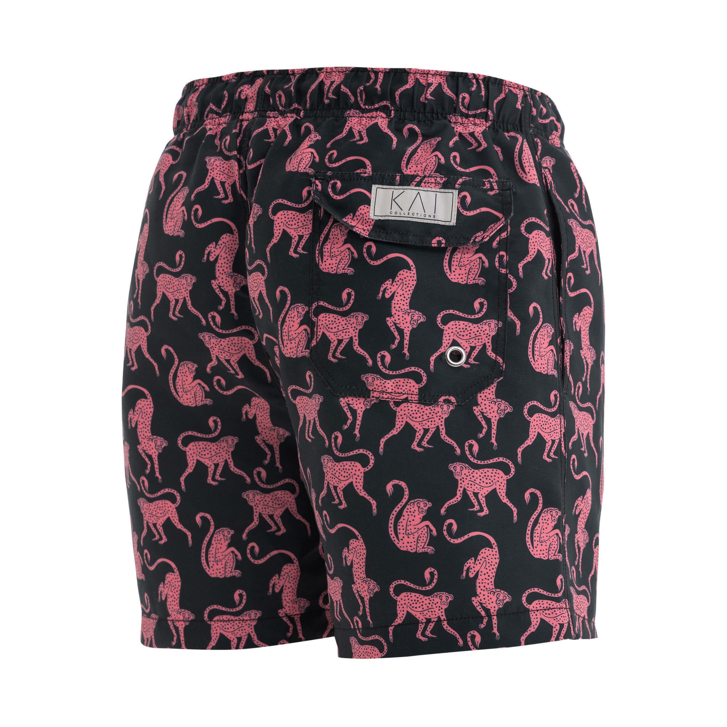 Pink Monkeys Swim Shorts