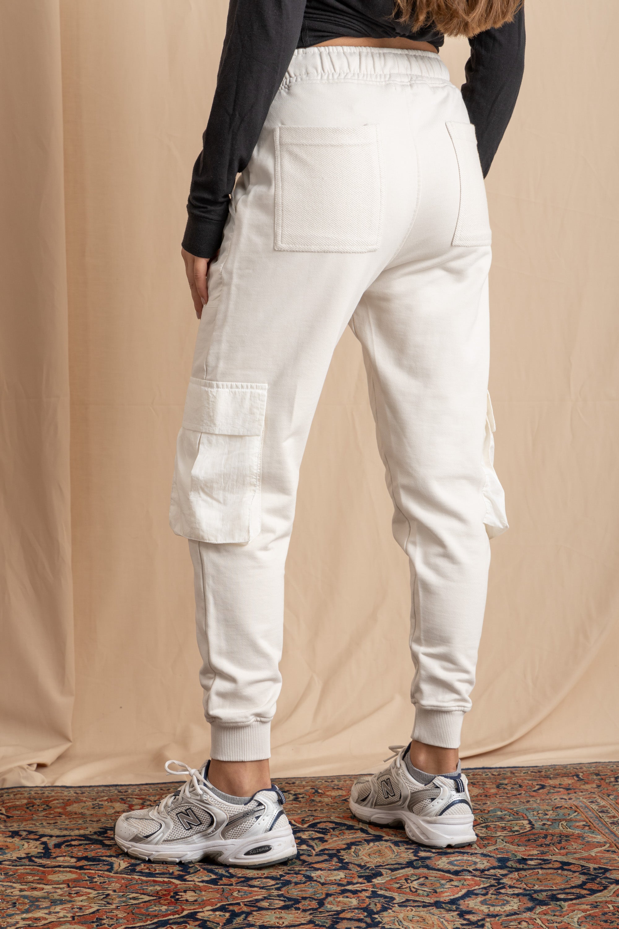 Unisex Off-White Cargo Sweatpants