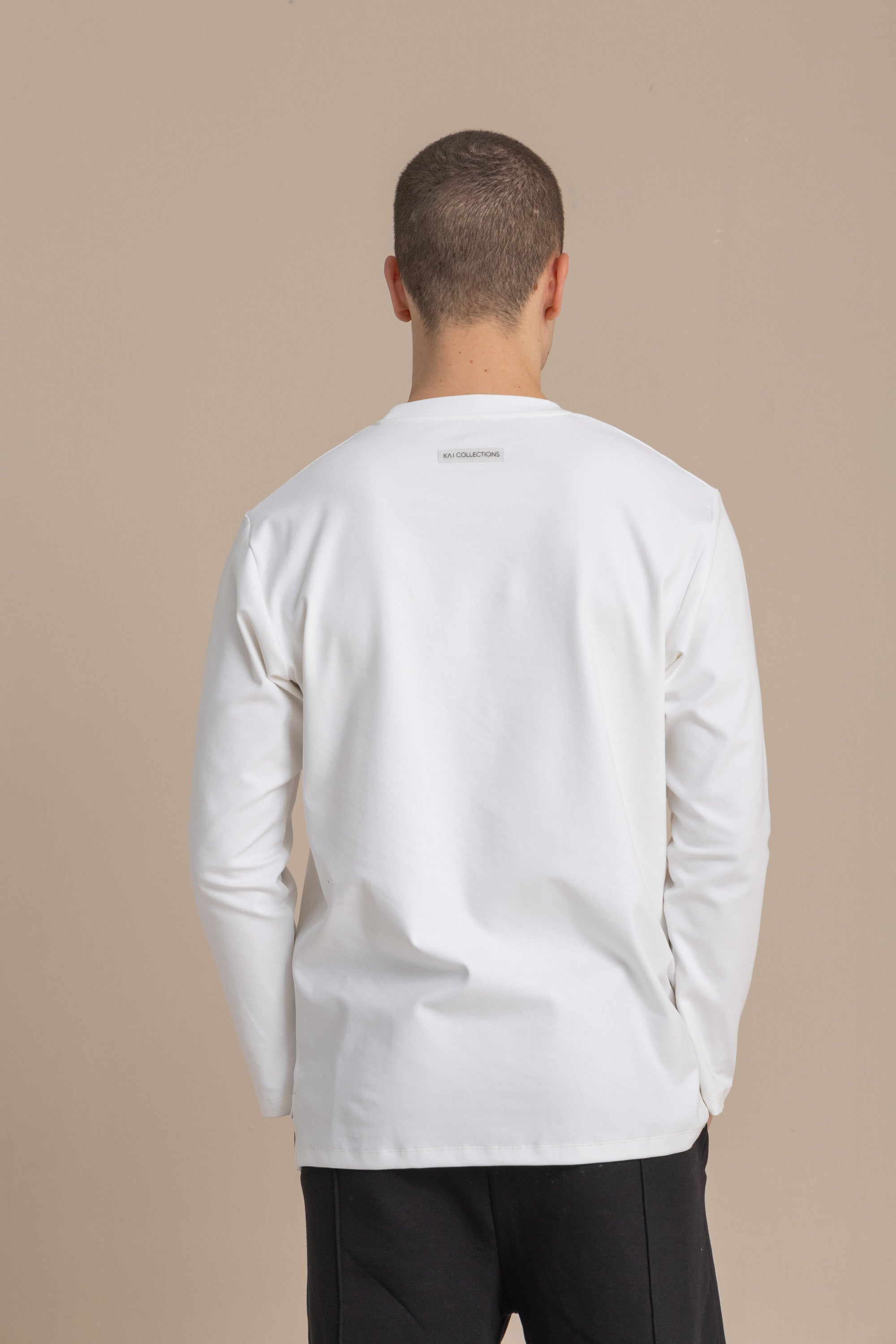 White Long Sleeve Premium T-Shirt