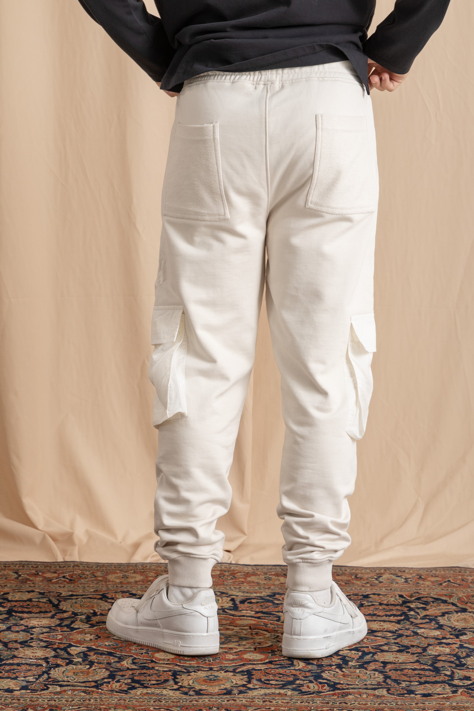 Unisex Off-White Cargo Sweatpants