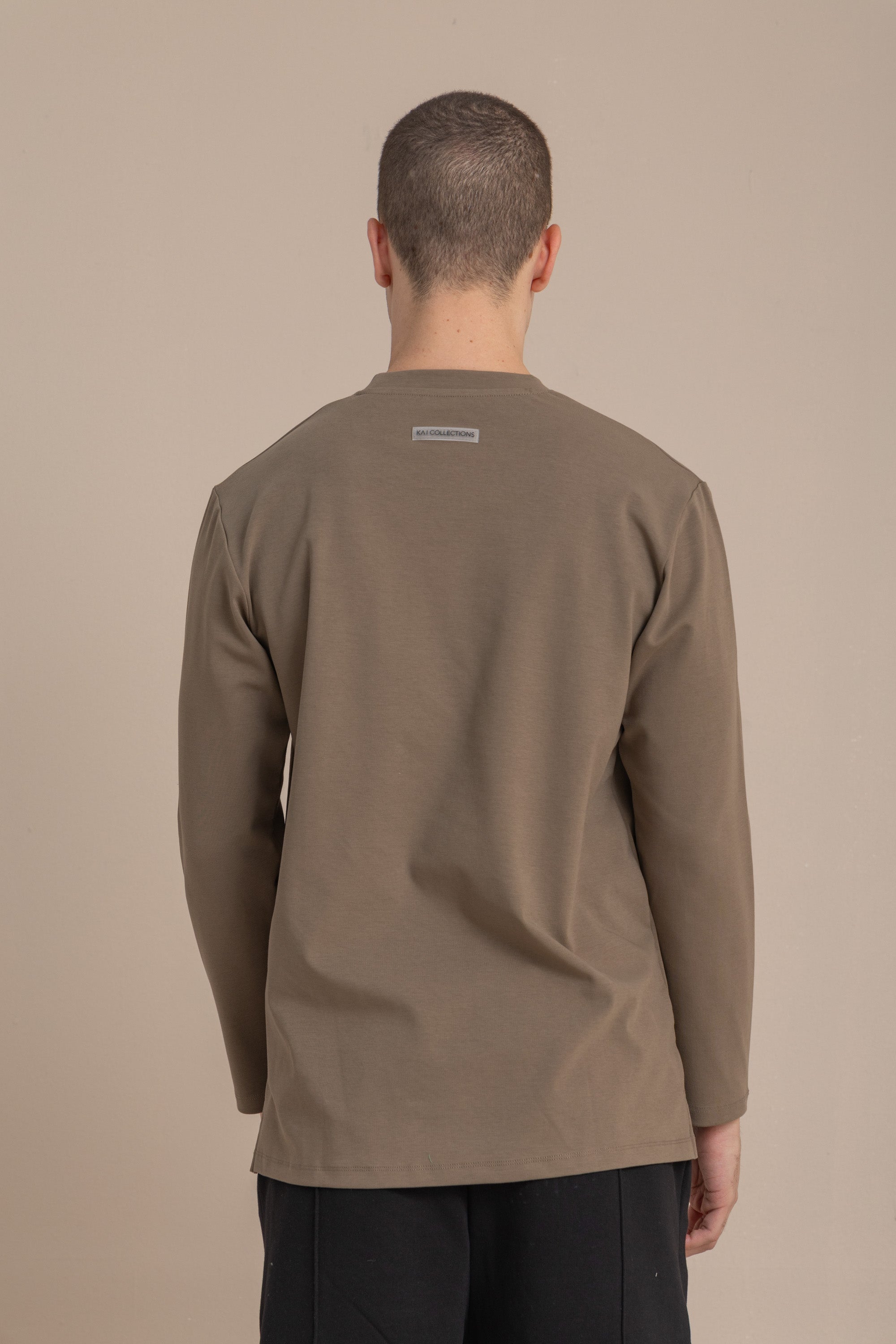 Olive Long Sleeve Premium T-Shirt
