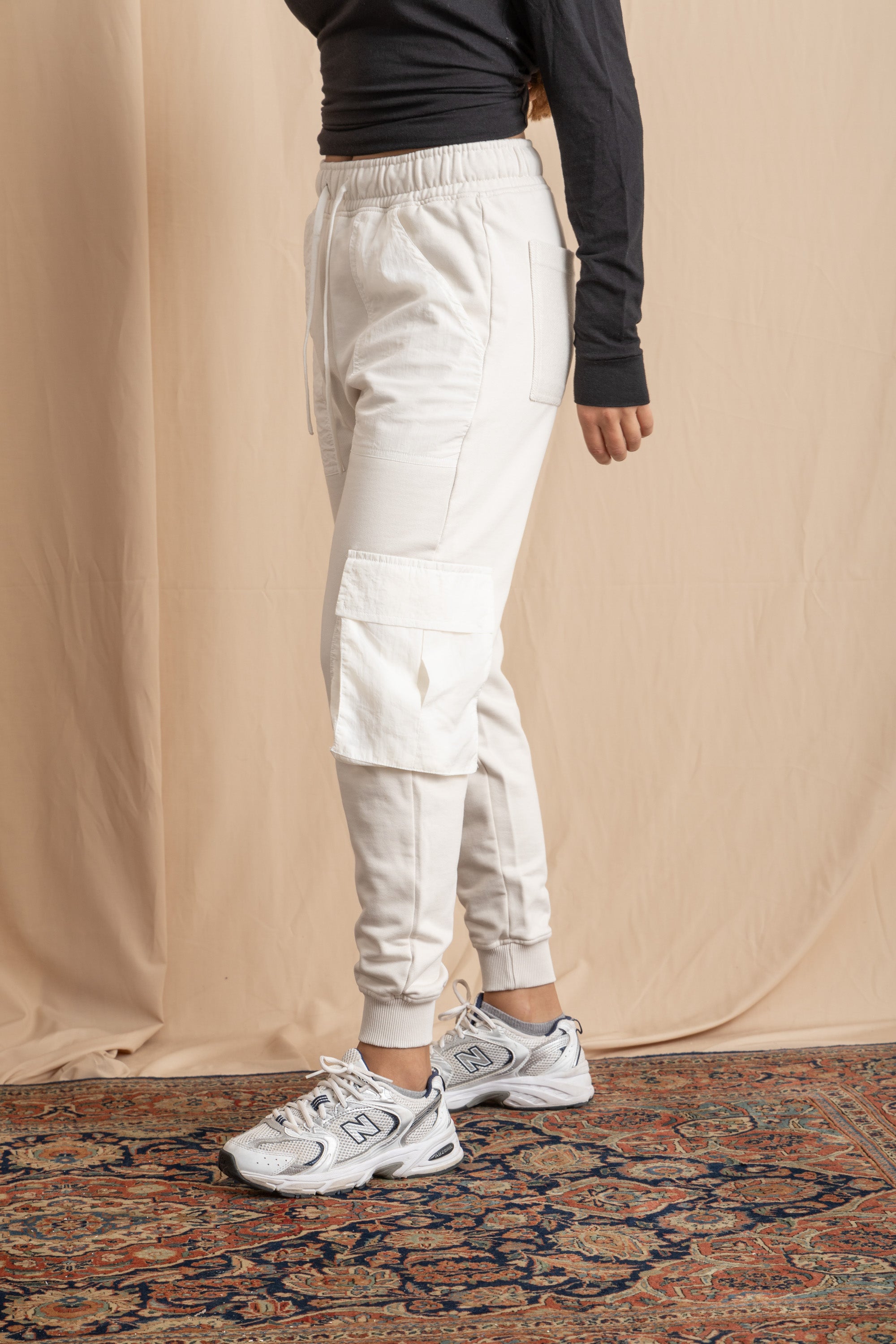 Unisex Off-White Cargo Sweatpants