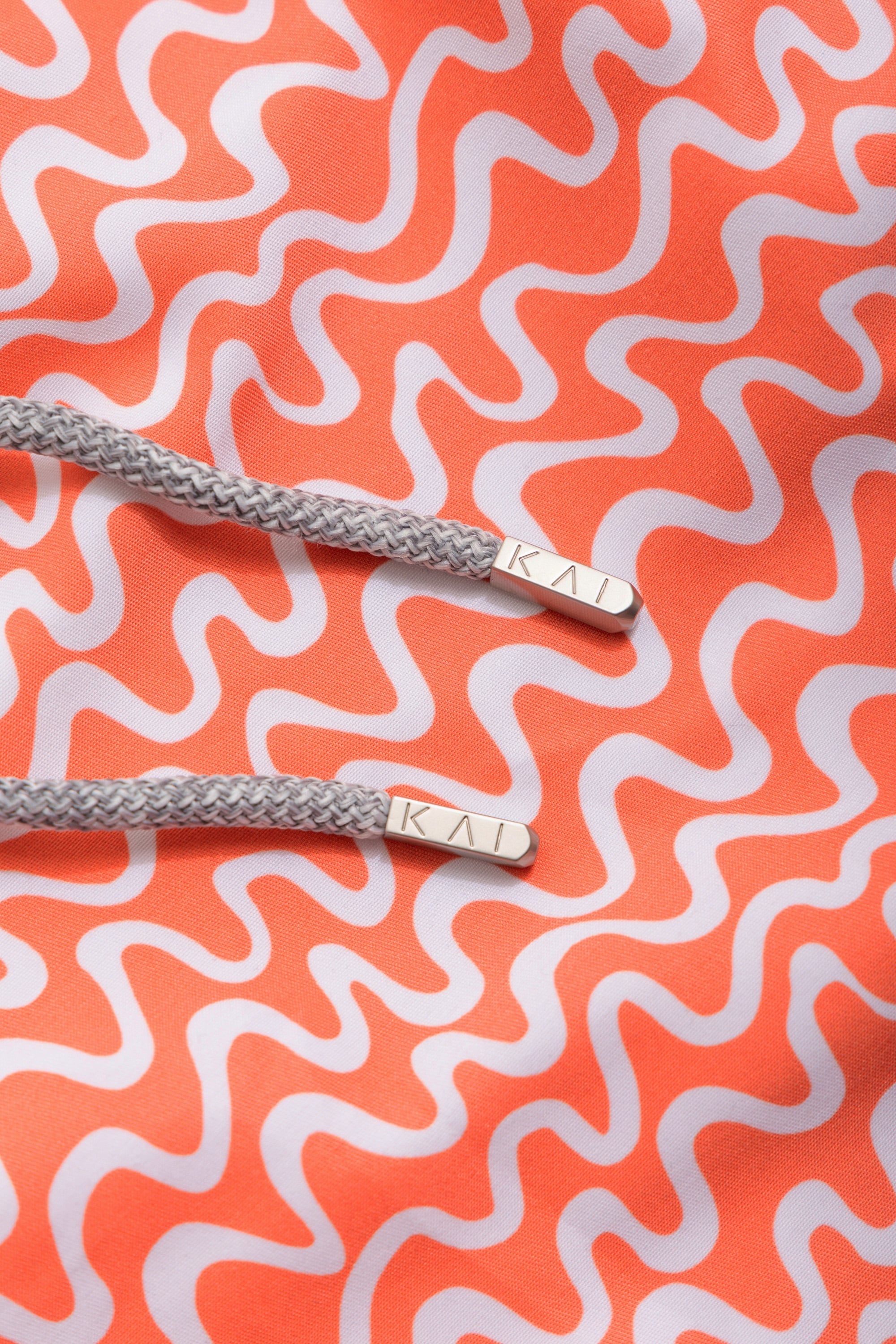Coral Lines Swim Shorts
