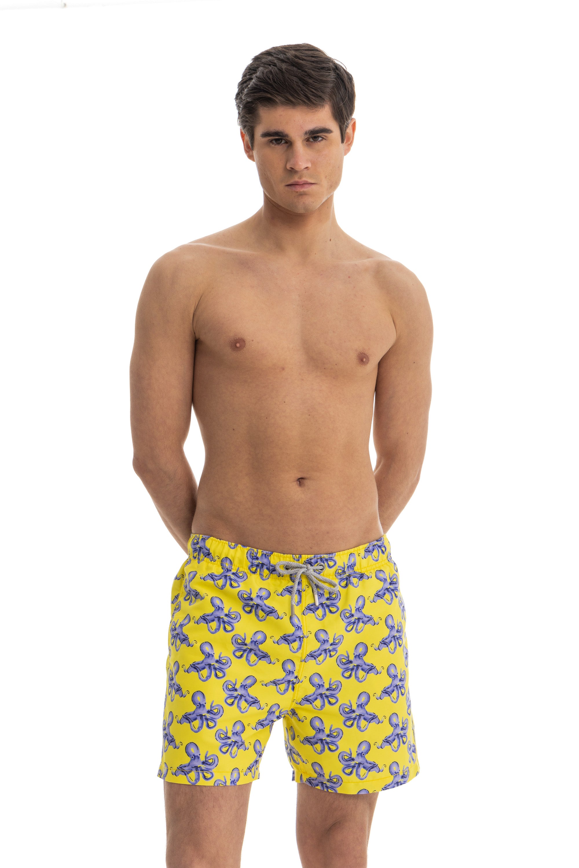 Purple Octopus Swim Shorts