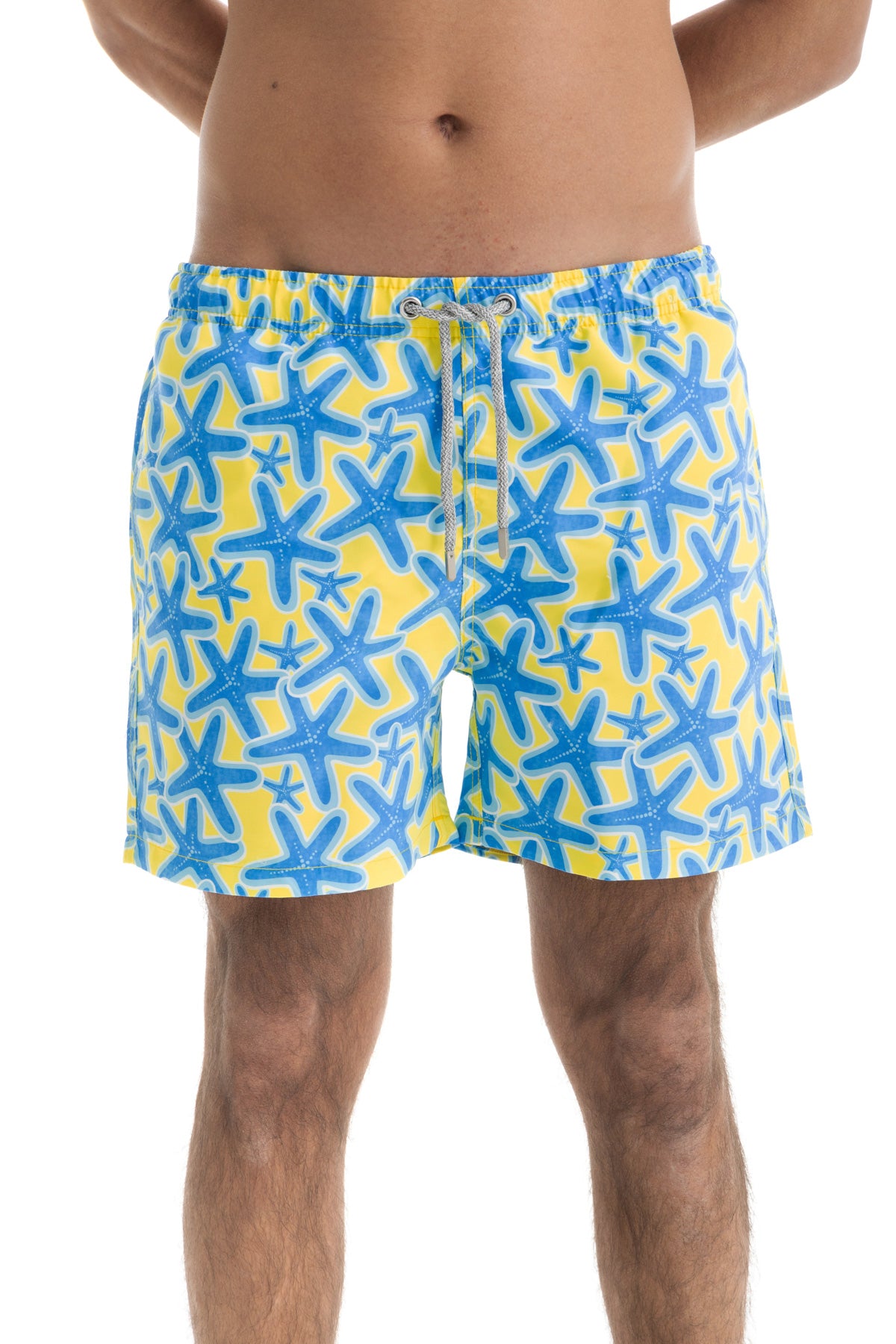 Yellow Starfish Swim Shorts