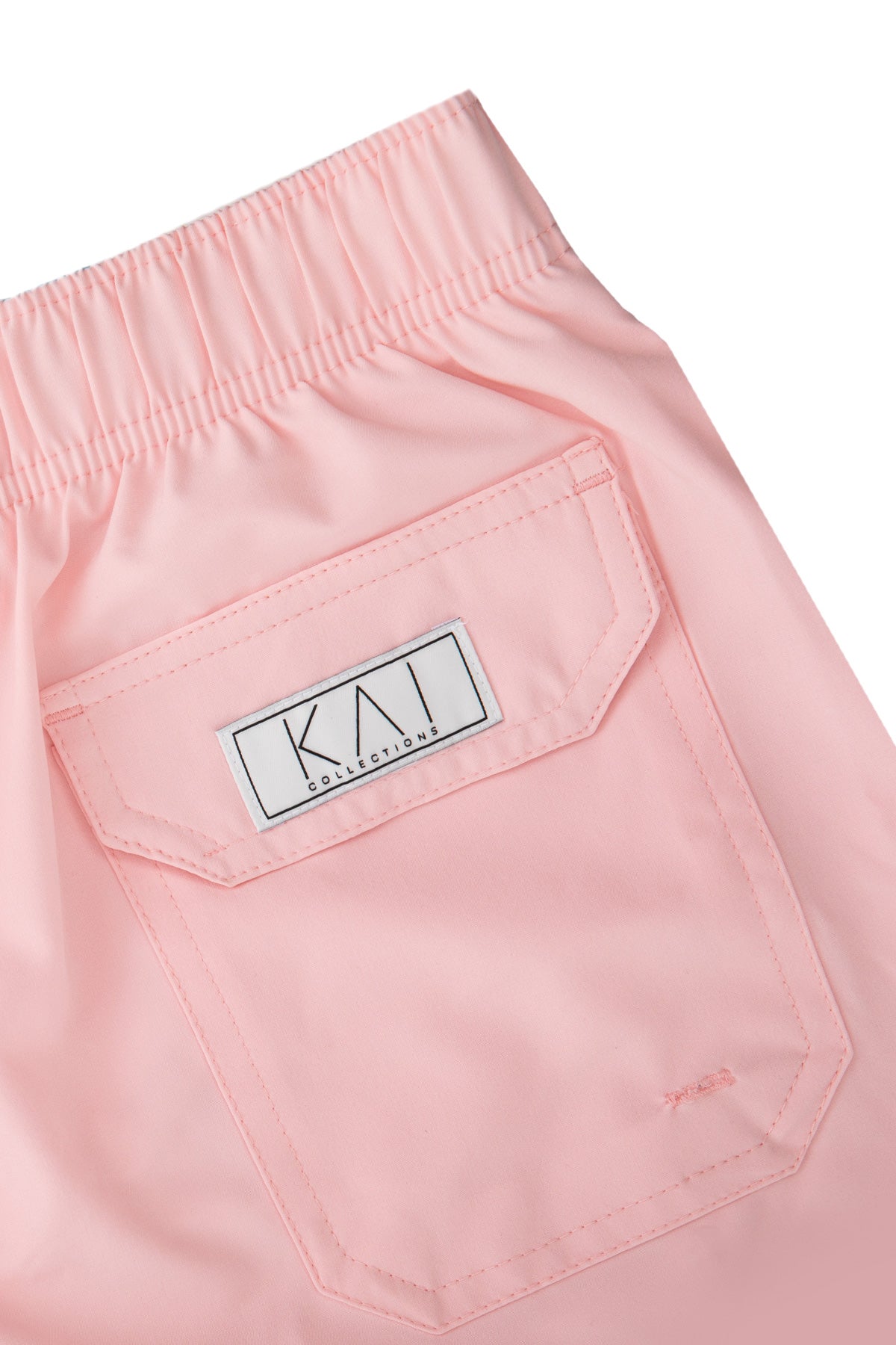 Solid Pink Swim Shorts (4 Way Stretch)