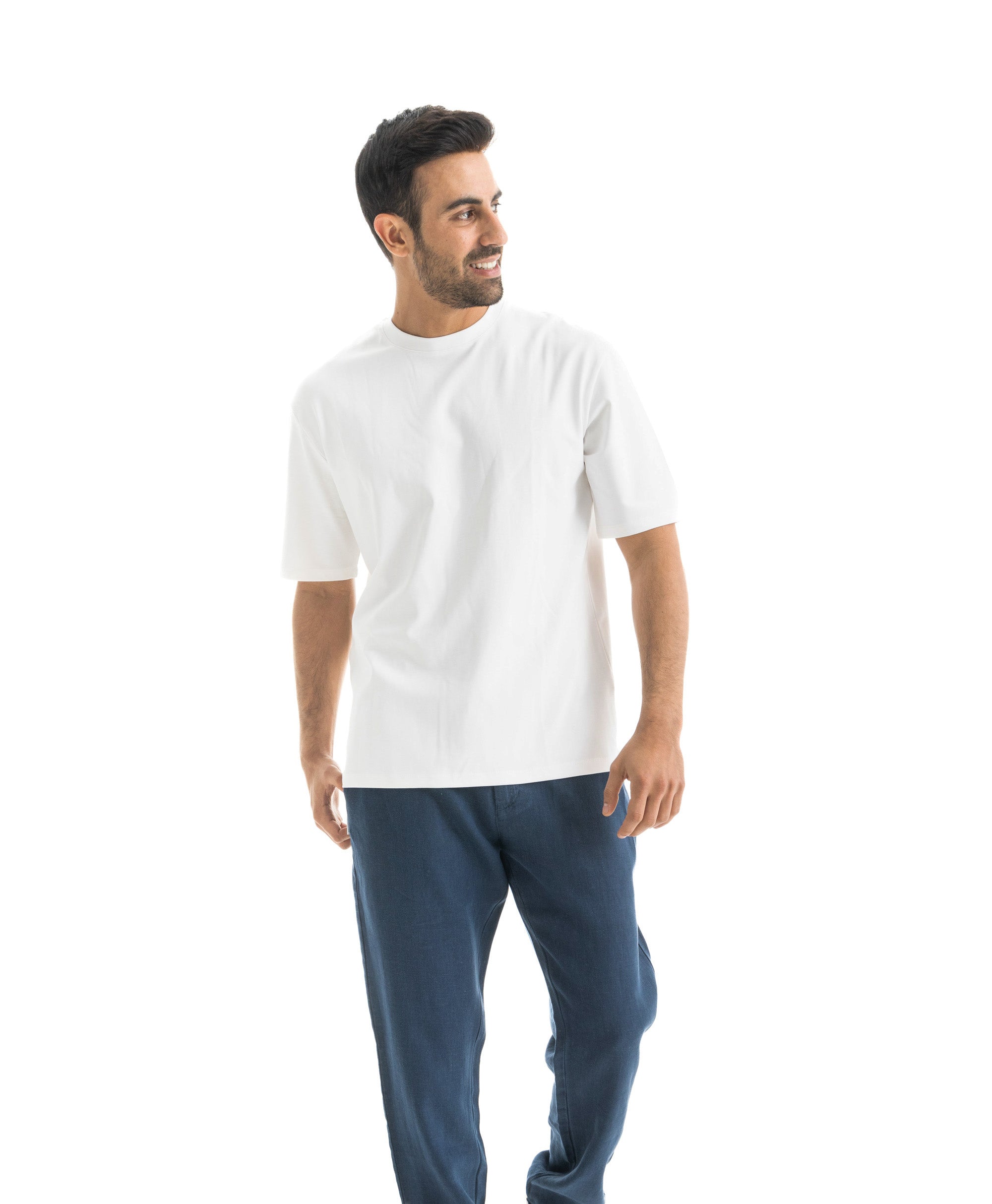 White Premium Oversized T-Shirt