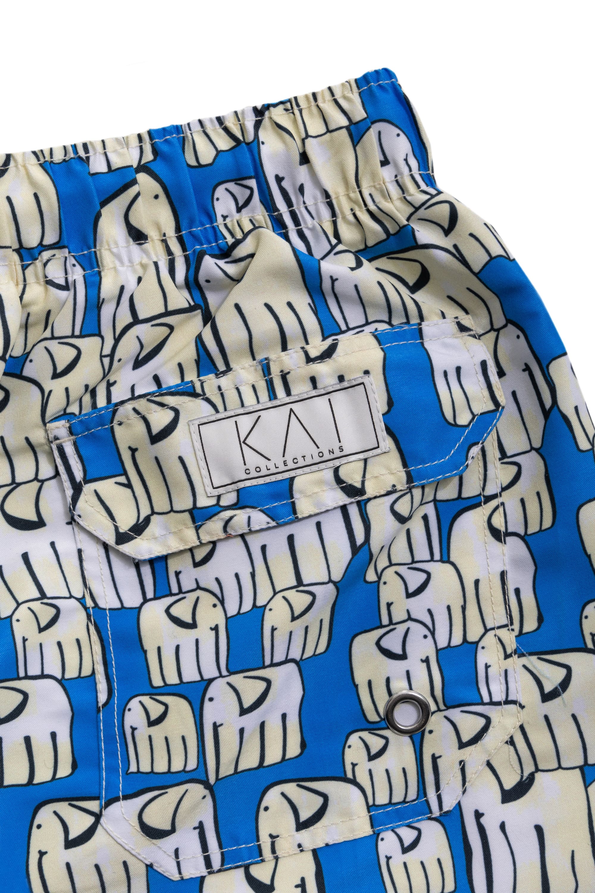 Blue Elephants Swim Shorts